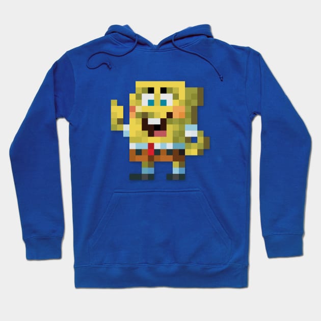 SpongeBob low-res pixelart Hoodie by JinnPixel